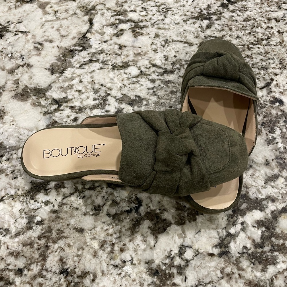 Olive Green Women's Shoes